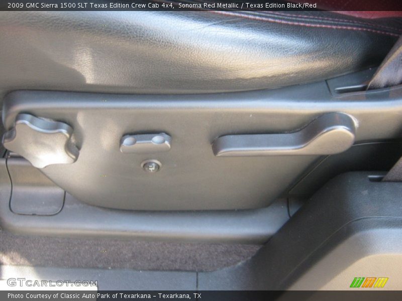 Sonoma Red Metallic / Texas Edition Black/Red 2009 GMC Sierra 1500 SLT Texas Edition Crew Cab 4x4