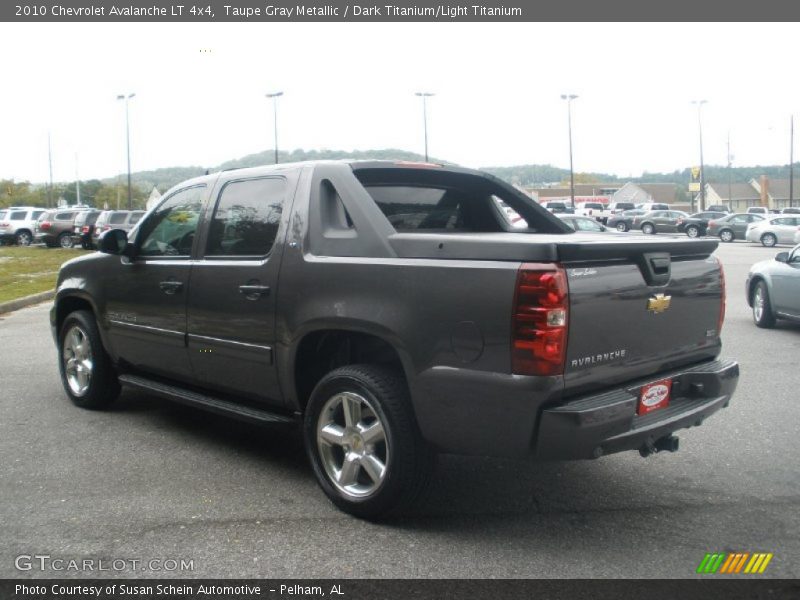 Taupe Gray Metallic / Dark Titanium/Light Titanium 2010 Chevrolet Avalanche LT 4x4