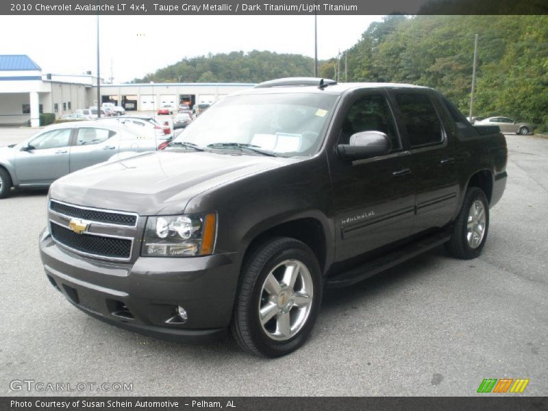 Taupe Gray Metallic / Dark Titanium/Light Titanium 2010 Chevrolet Avalanche LT 4x4