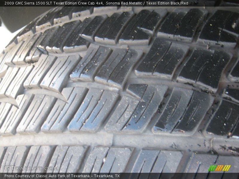 Sonoma Red Metallic / Texas Edition Black/Red 2009 GMC Sierra 1500 SLT Texas Edition Crew Cab 4x4