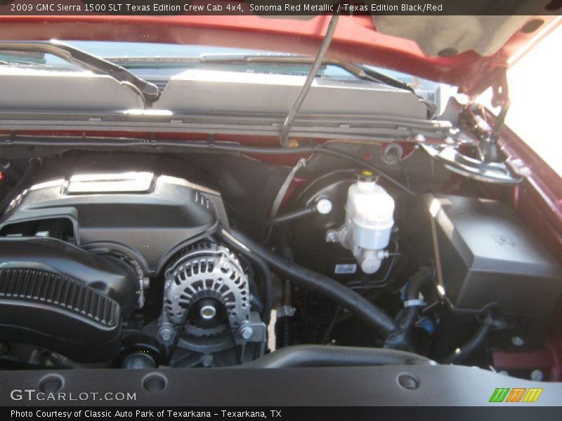 Sonoma Red Metallic / Texas Edition Black/Red 2009 GMC Sierra 1500 SLT Texas Edition Crew Cab 4x4