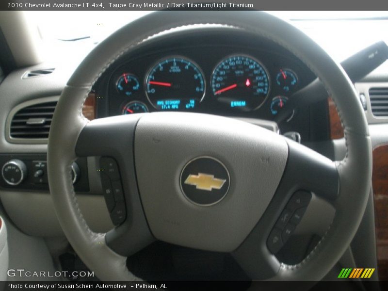 Taupe Gray Metallic / Dark Titanium/Light Titanium 2010 Chevrolet Avalanche LT 4x4