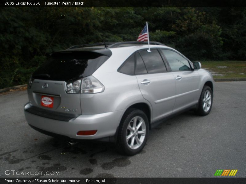 Tungsten Pearl / Black 2009 Lexus RX 350