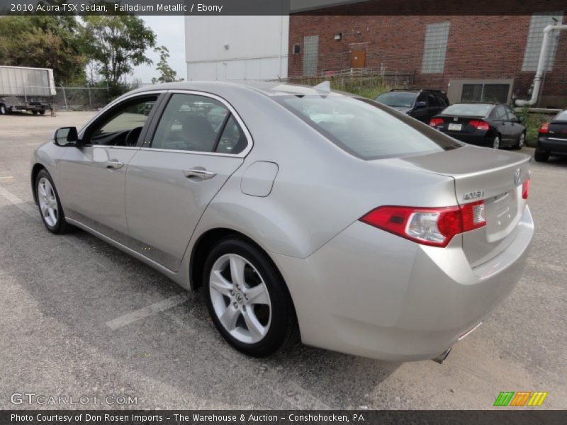Palladium Metallic / Ebony 2010 Acura TSX Sedan