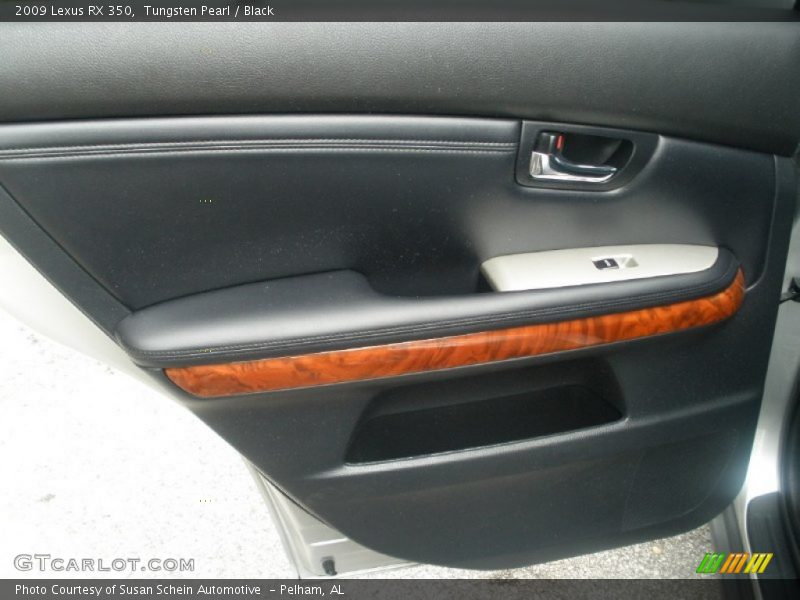 Tungsten Pearl / Black 2009 Lexus RX 350