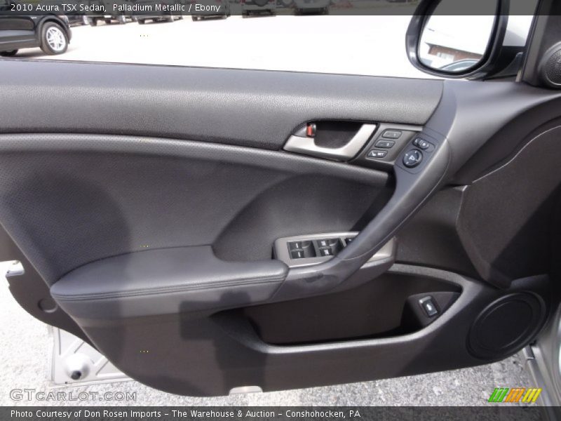 Palladium Metallic / Ebony 2010 Acura TSX Sedan