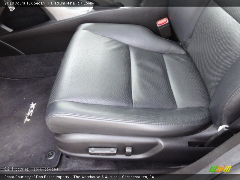 Palladium Metallic / Ebony 2010 Acura TSX Sedan