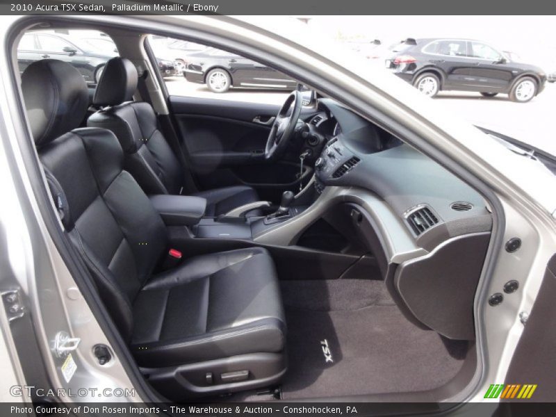  2010 TSX Sedan Ebony Interior