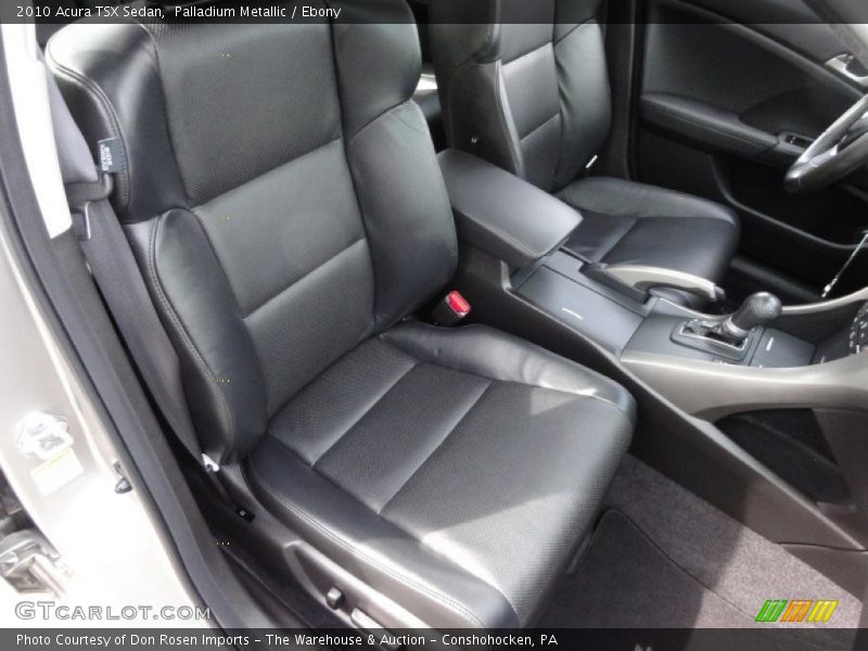  2010 TSX Sedan Ebony Interior