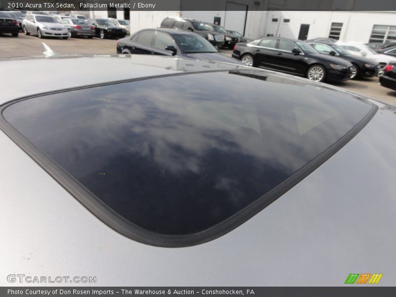 Sunroof of 2010 TSX Sedan