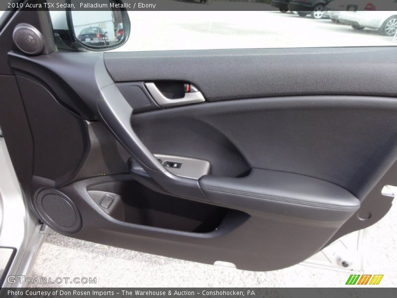 Palladium Metallic / Ebony 2010 Acura TSX Sedan