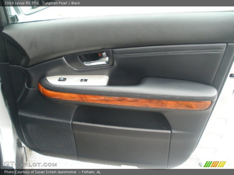 Tungsten Pearl / Black 2009 Lexus RX 350