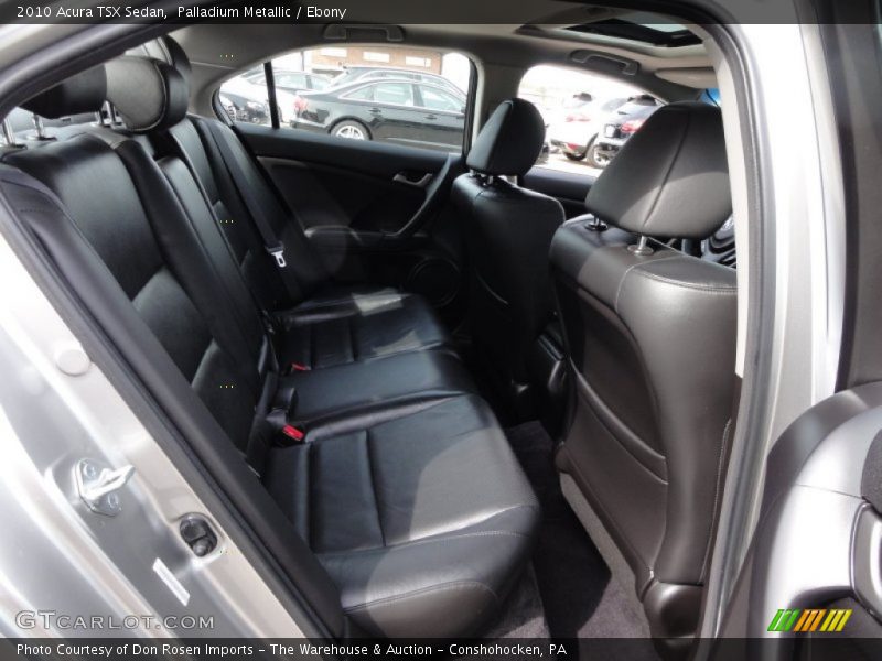  2010 TSX Sedan Ebony Interior