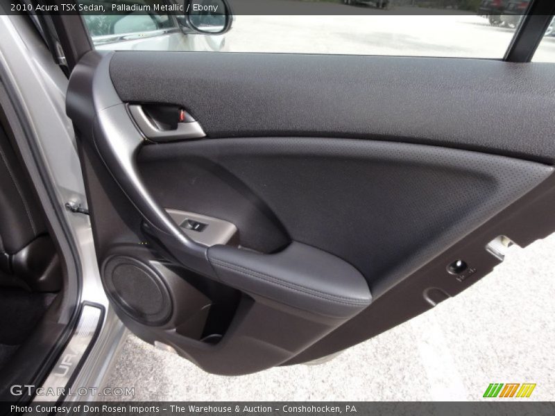 Palladium Metallic / Ebony 2010 Acura TSX Sedan