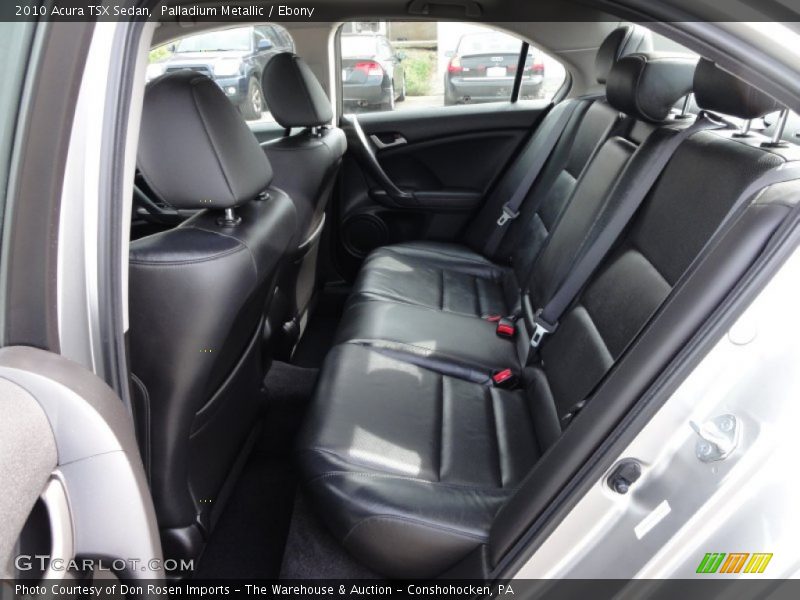  2010 TSX Sedan Ebony Interior