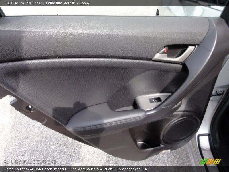 Palladium Metallic / Ebony 2010 Acura TSX Sedan