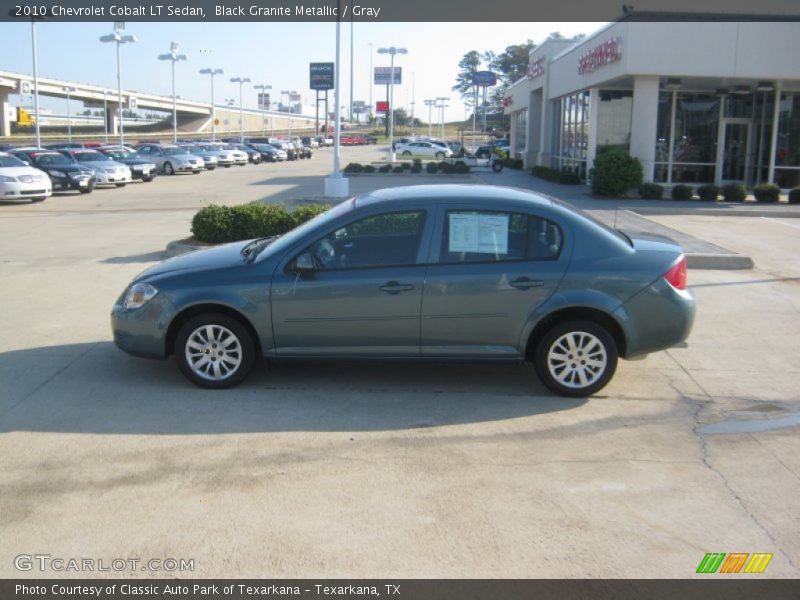 Black Granite Metallic / Gray 2010 Chevrolet Cobalt LT Sedan