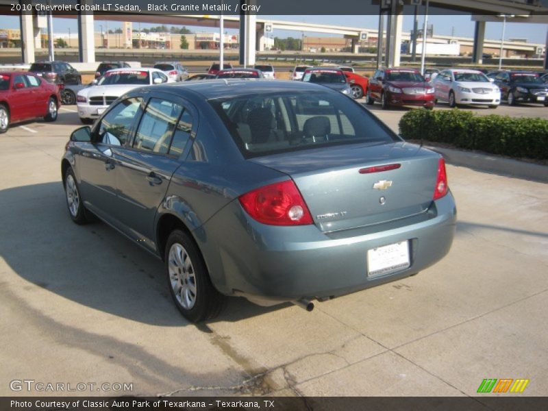 Black Granite Metallic / Gray 2010 Chevrolet Cobalt LT Sedan