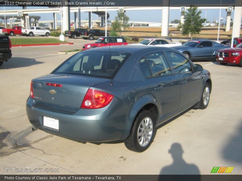 Black Granite Metallic / Gray 2010 Chevrolet Cobalt LT Sedan
