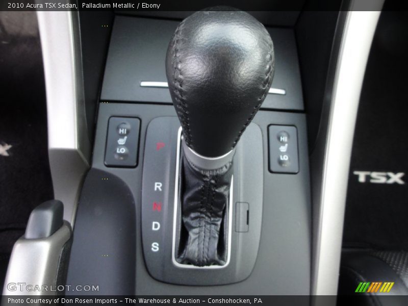  2010 TSX Sedan 5 Speed Automatic Shifter