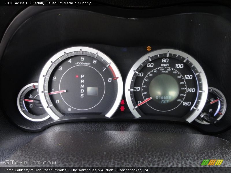  2010 TSX Sedan Sedan Gauges