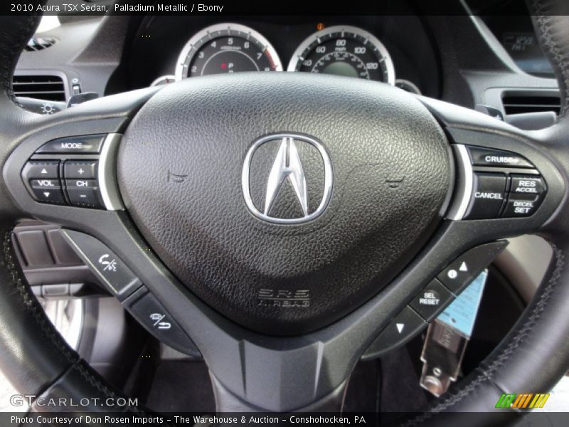 Controls of 2010 TSX Sedan