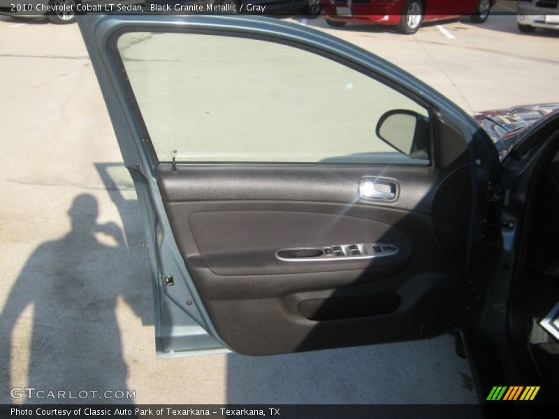 Black Granite Metallic / Gray 2010 Chevrolet Cobalt LT Sedan