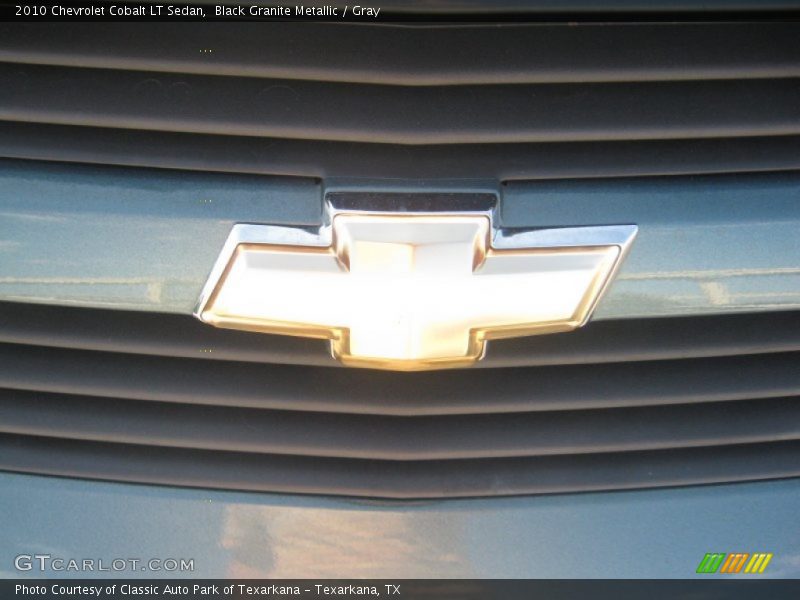 Black Granite Metallic / Gray 2010 Chevrolet Cobalt LT Sedan