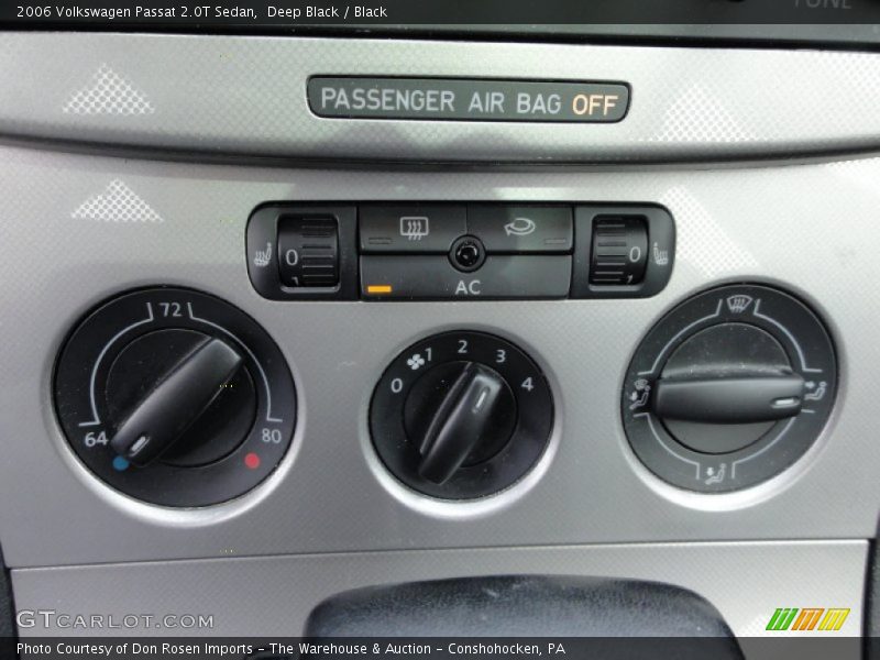 Deep Black / Black 2006 Volkswagen Passat 2.0T Sedan
