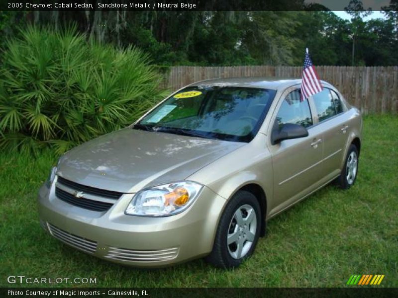 Sandstone Metallic / Neutral Beige 2005 Chevrolet Cobalt Sedan