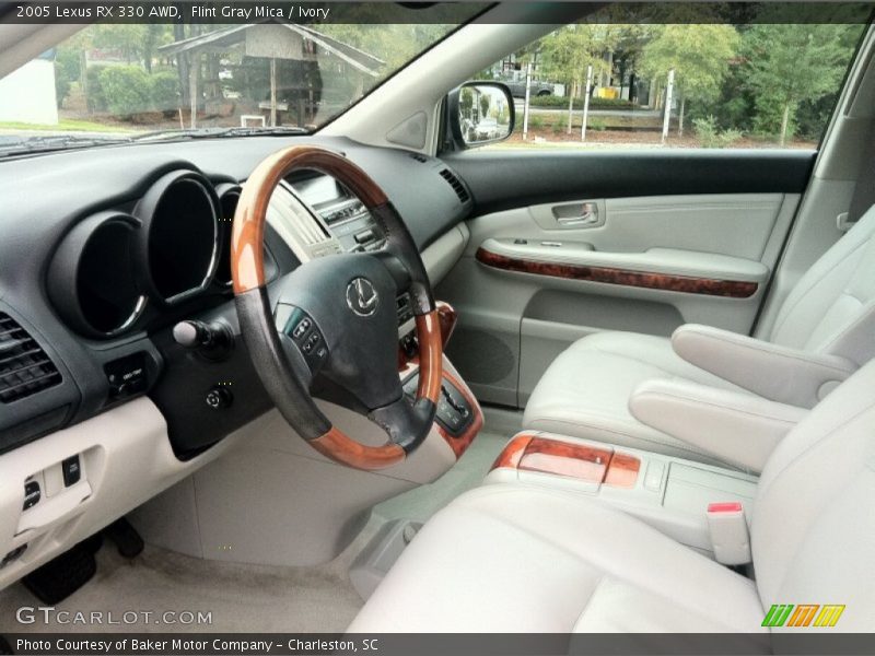 Flint Gray Mica / Ivory 2005 Lexus RX 330 AWD