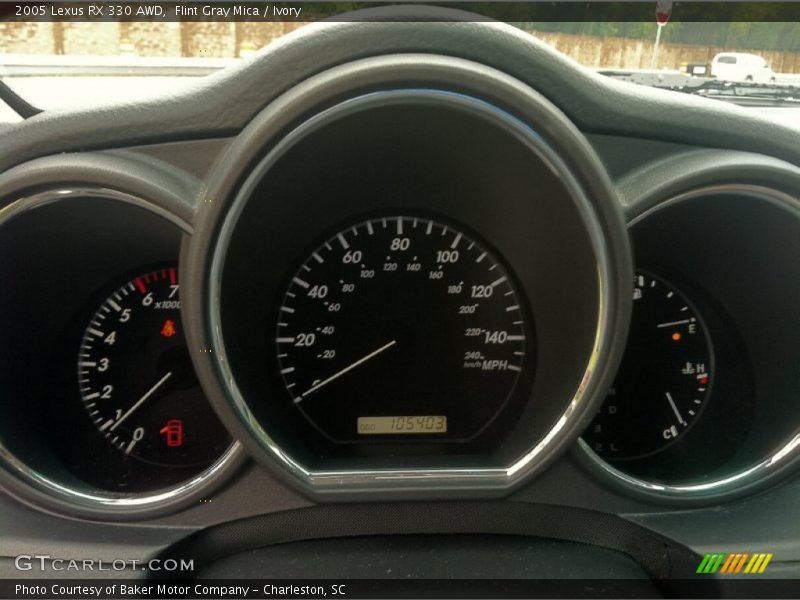 Flint Gray Mica / Ivory 2005 Lexus RX 330 AWD