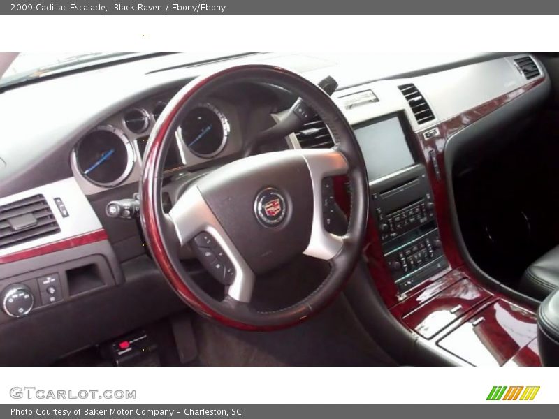 Black Raven / Ebony/Ebony 2009 Cadillac Escalade