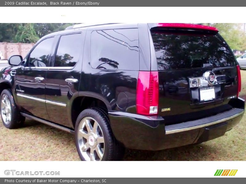Black Raven / Ebony/Ebony 2009 Cadillac Escalade