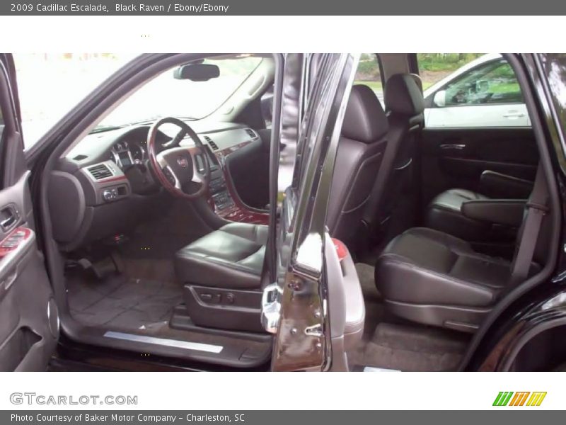 Black Raven / Ebony/Ebony 2009 Cadillac Escalade