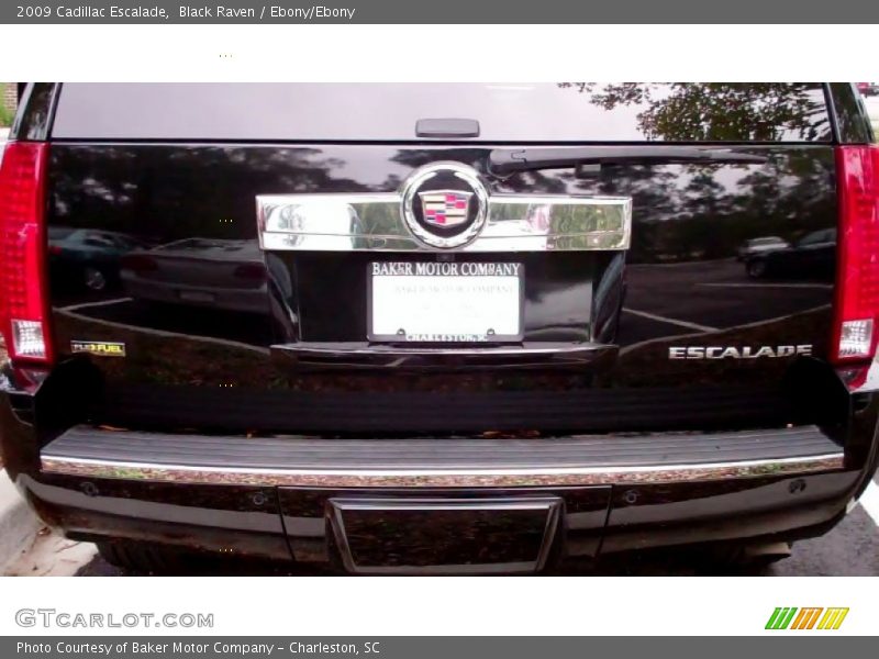 Black Raven / Ebony/Ebony 2009 Cadillac Escalade