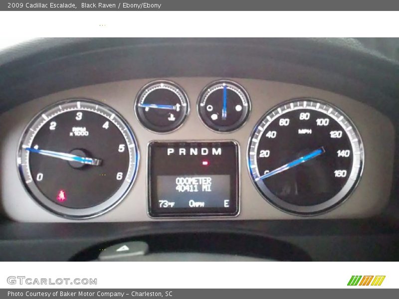  2009 Escalade   Gauges