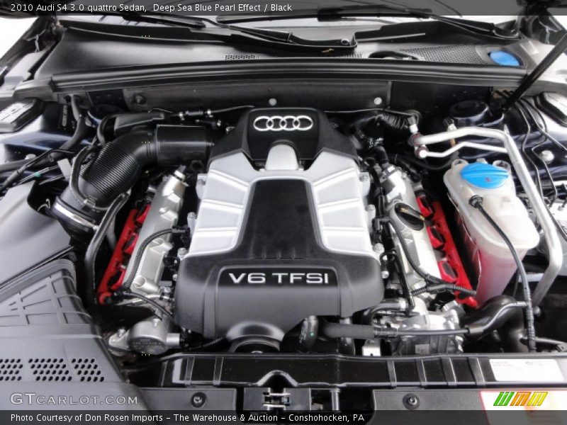  2010 S4 3.0 quattro Sedan Engine - 3.0 Liter Supercharged FSI DOHC 24-Valve VVT V6