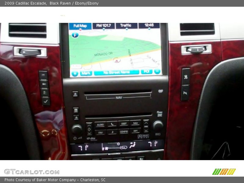 Black Raven / Ebony/Ebony 2009 Cadillac Escalade
