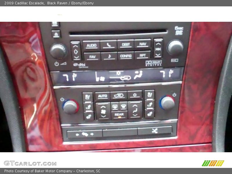 Controls of 2009 Escalade 