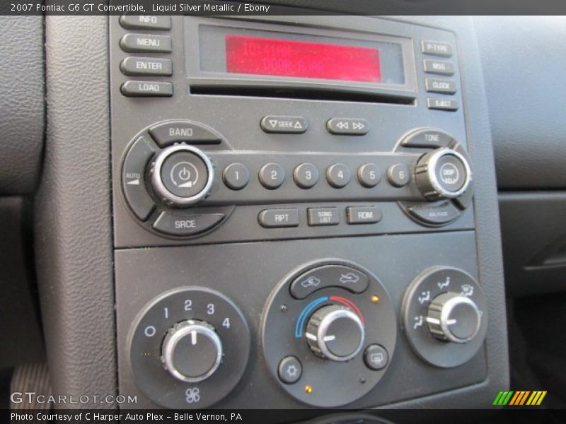 Liquid Silver Metallic / Ebony 2007 Pontiac G6 GT Convertible