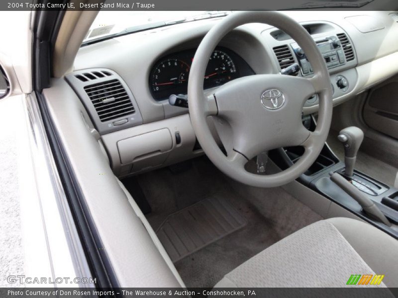 Desert Sand Mica / Taupe 2004 Toyota Camry LE