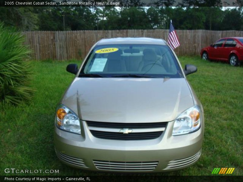 Sandstone Metallic / Neutral Beige 2005 Chevrolet Cobalt Sedan