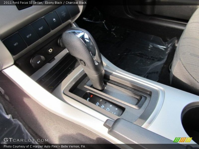 Ebony Black / Charcoal Black 2011 Ford Focus SE Sedan