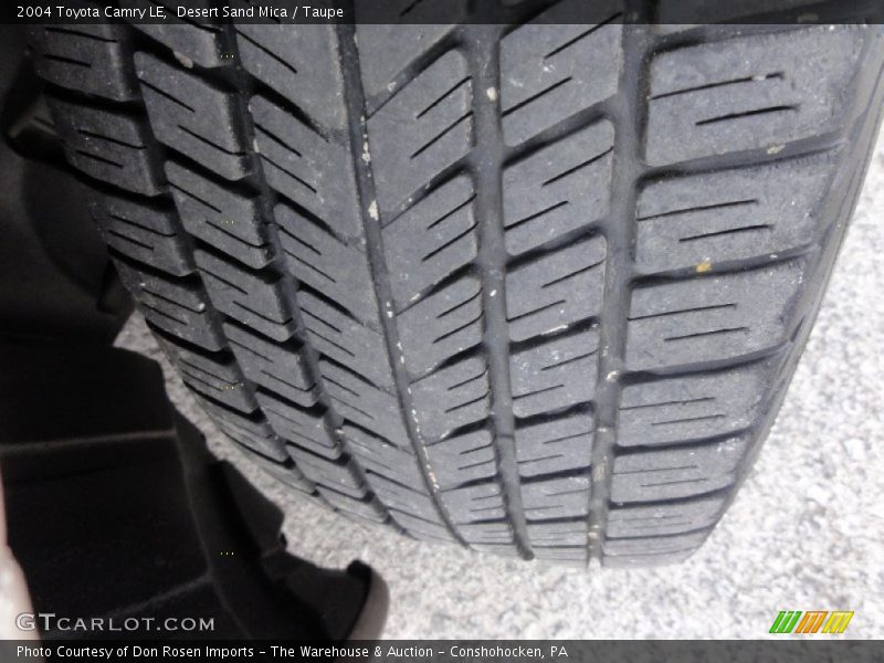 Desert Sand Mica / Taupe 2004 Toyota Camry LE