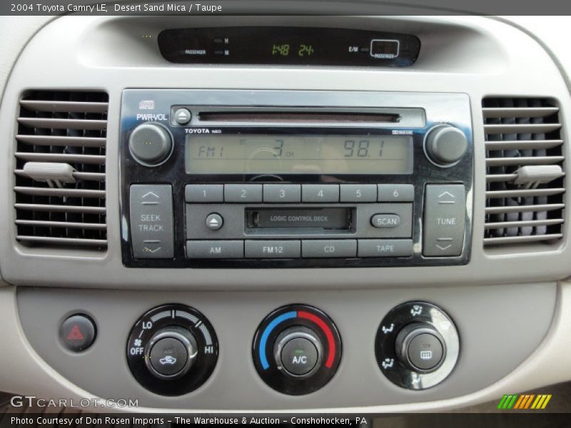 Desert Sand Mica / Taupe 2004 Toyota Camry LE