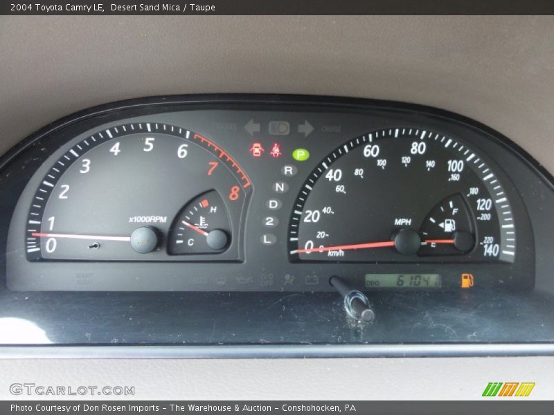 Desert Sand Mica / Taupe 2004 Toyota Camry LE