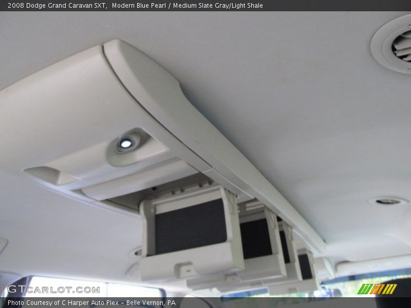 Modern Blue Pearl / Medium Slate Gray/Light Shale 2008 Dodge Grand Caravan SXT