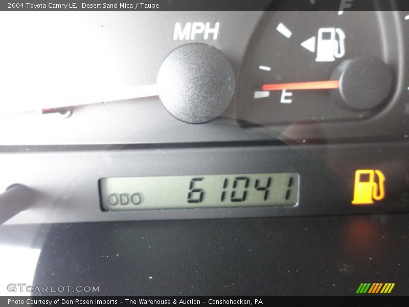 Desert Sand Mica / Taupe 2004 Toyota Camry LE