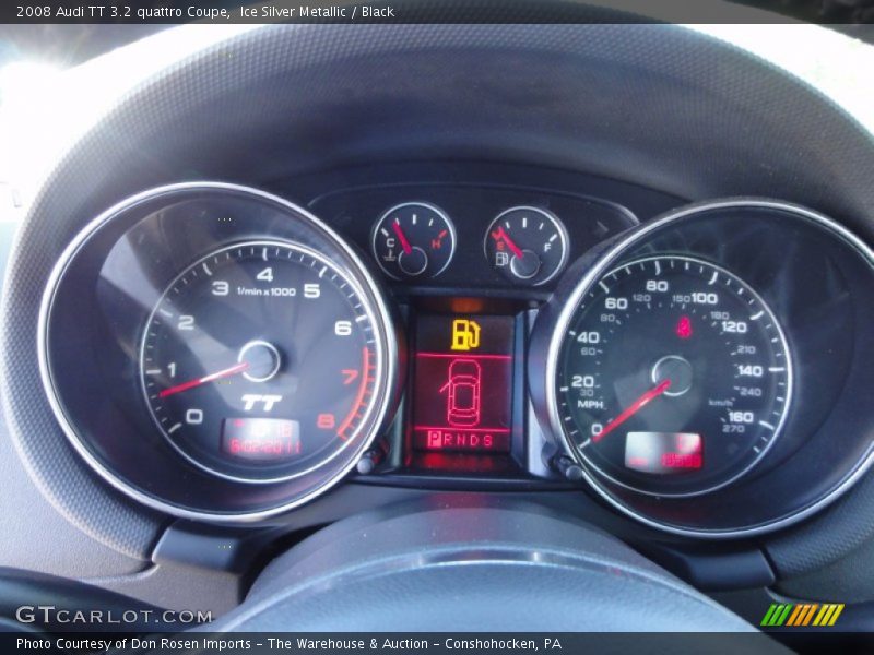  2008 TT 3.2 quattro Coupe 3.2 quattro Coupe Gauges
